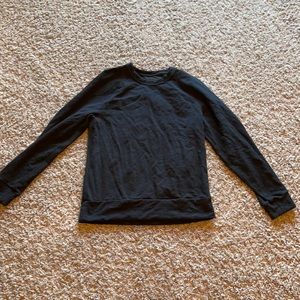 Lululemon Crew Neck Sweatshirt BLK M